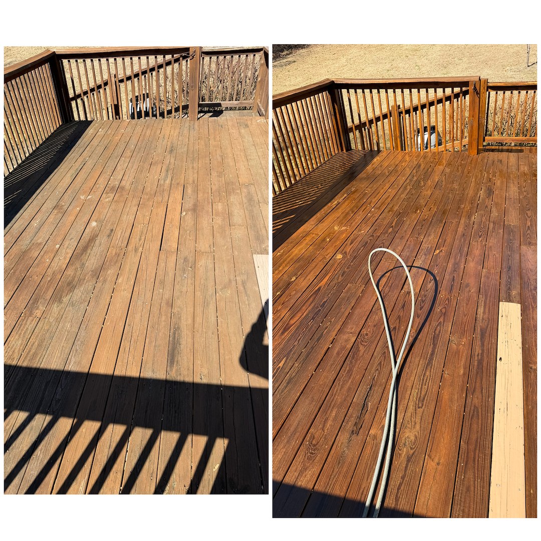 Complete Deck cleaning in Staunton,VA