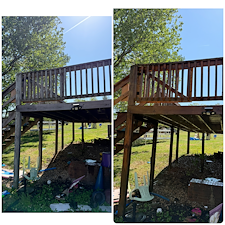 Deck-washing-in-Stuarts-draft-Va 1