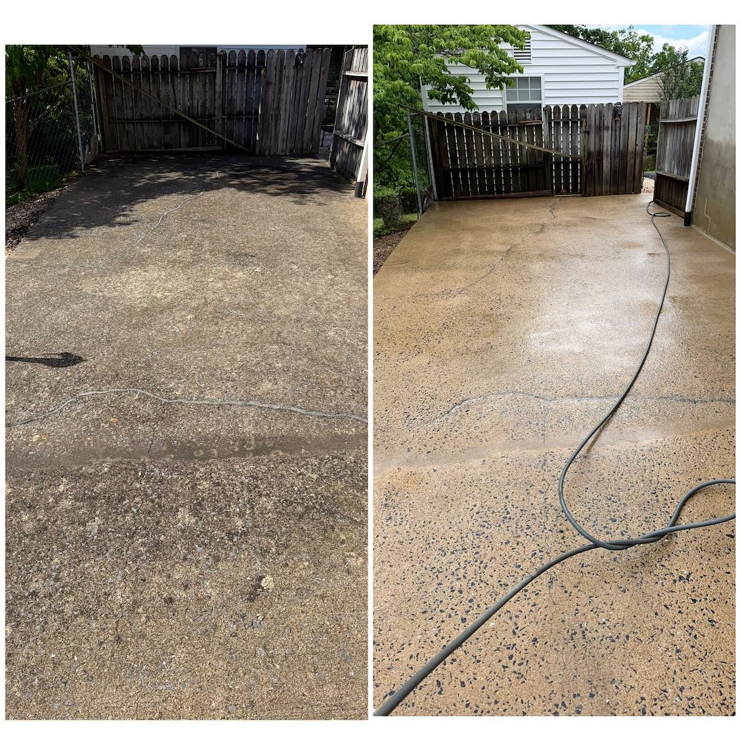 Driveway cleaning in Staunton, va (1)