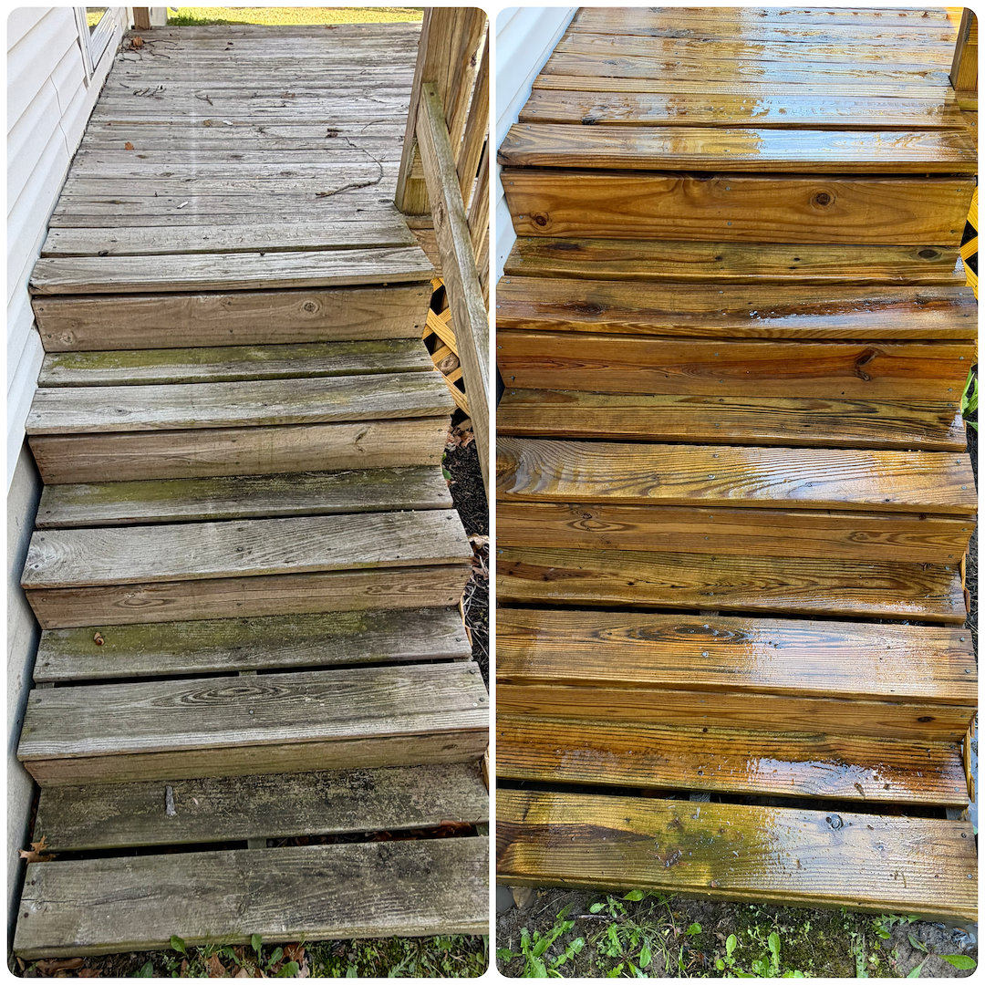 House wash and deck wash in Waynesboro, VA